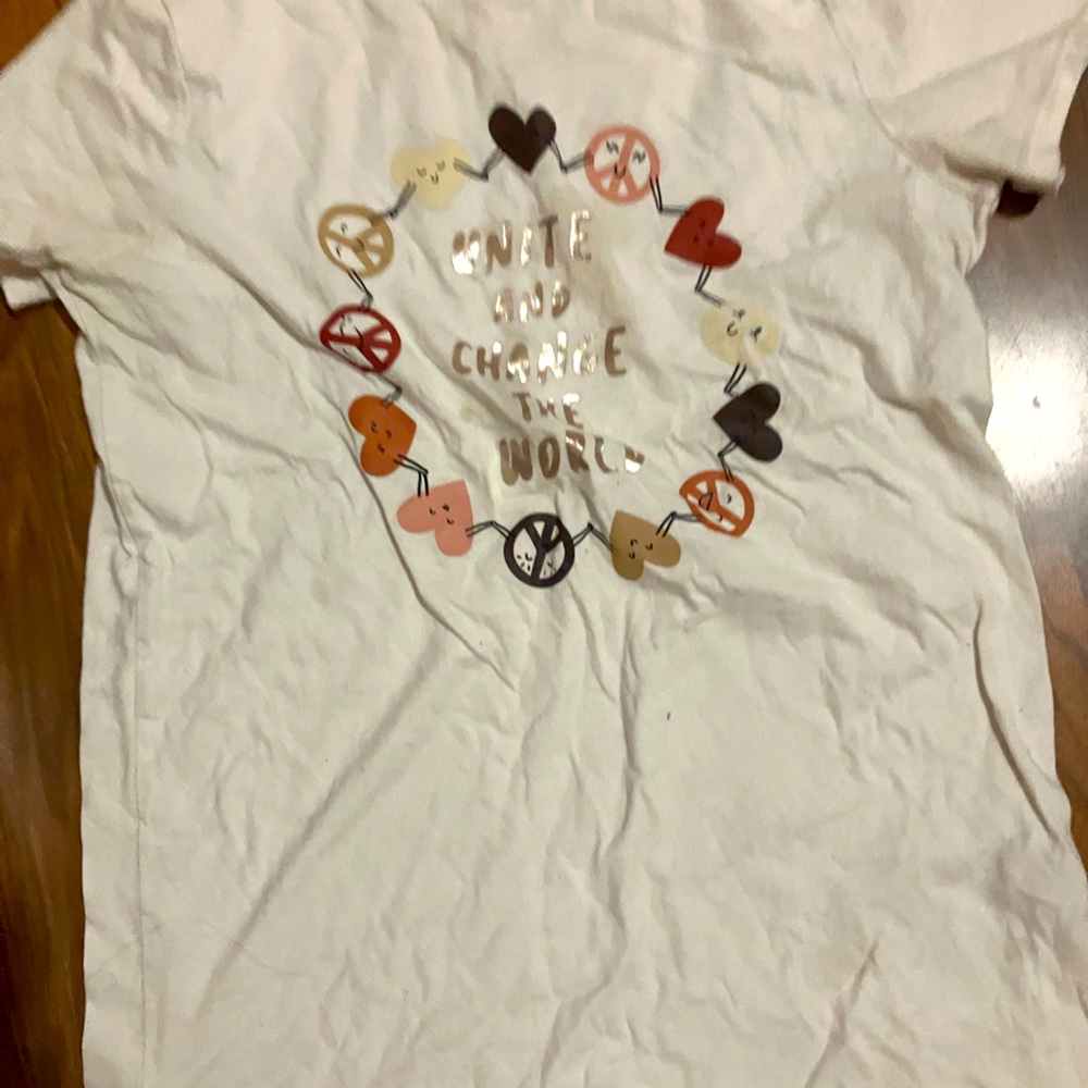 Unite and change the world t-shirt